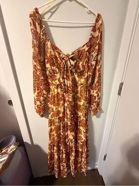 Yellow And Orange Dress